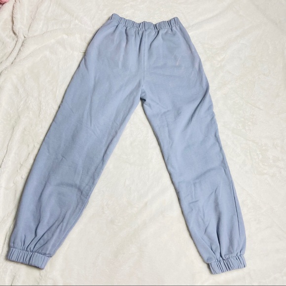 SOLD Brandy melville Light blue rosa sweatpants - Picture 6 of 7